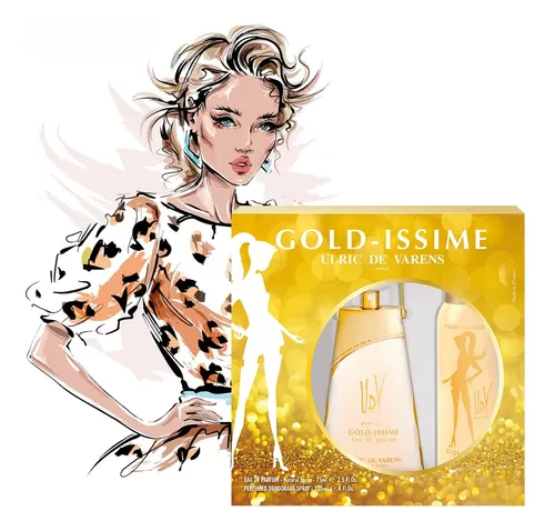 Udv Gold Issime De Ulric De Varens Para Mujer. Set De Agua D
