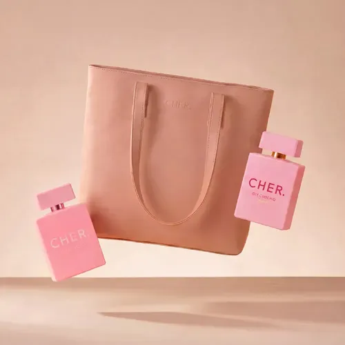 Set Perfume Mujer Dieciocho 100 Ml Edp + Trendy Tote Bag