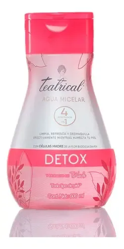 Agua Micelar Teatrical Détox Té Verde 600ml