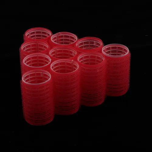 Rulos De Peluquería 10x-rojo-36mm Descrito Descrito