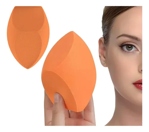 Esponja Maquillaje 2 Piezas 3 Facetas Limpieza