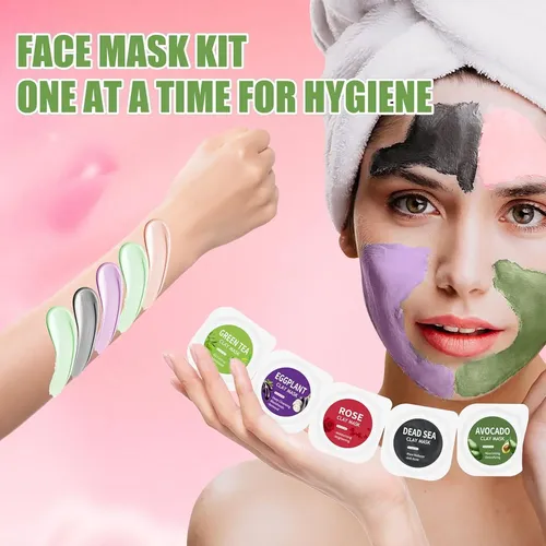 Juego De 10 Cápsulas De Mascarilla Facial Aaenouicfs