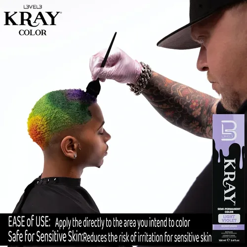 Tinte Semipermanente Kray L3 Light Violet