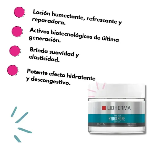 Hydrapore Lidherma Loción Super Hidratante Hialuronico