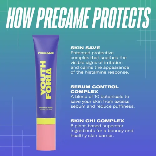 Prebase Facial Youthforia Pregame Primer De Protección Diari