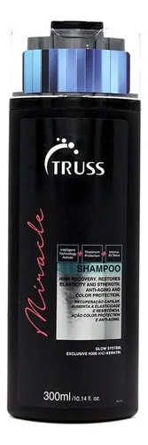 Truss Miracle Shampoo De 300ml Reconstructor De Cabello
