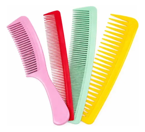 Set 4 Peines De Corte Peinado Profesionales P621 Peluqueria