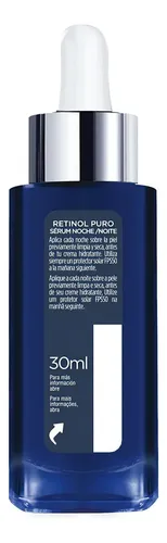 Sérum Facial nocturno Revitalift Con Retinol Puro Antirrugas Com 30ml L’Oréal