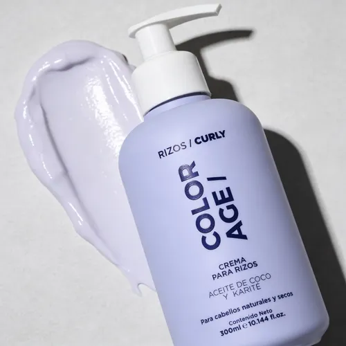 Crema De Peinar Para Rizos Coco Y Karité Color Age X300ml