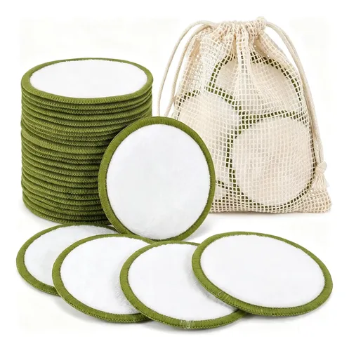Almohadillas Desmaquillantes Reutilizables 16pads Ecológicos