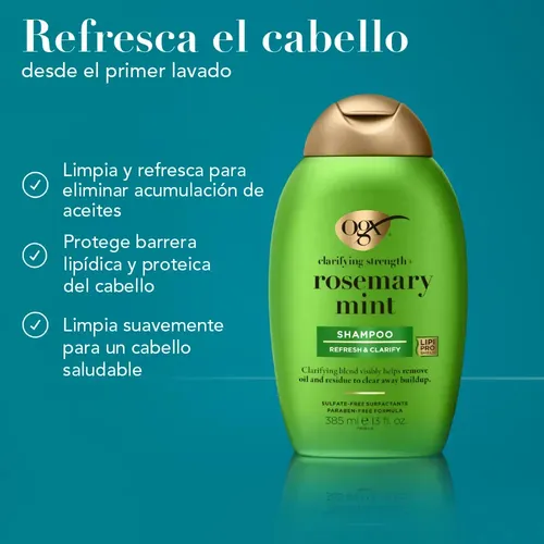 Shampoo Rosemary Mint X385ml Ogx