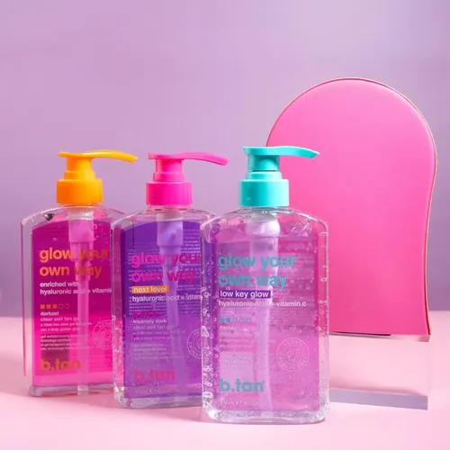 Manopla Autobronceadora B.tan Glow Your Own Way, De Gel Suav