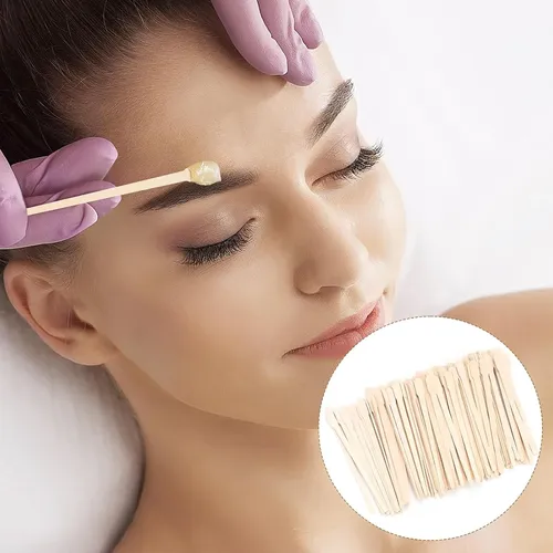 Espátulas De Madera Para Depilación Cejas Y Facial