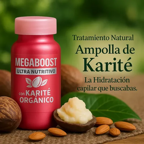 Kit Keratina Natural +biotina +anti Frizz+ Ampolla Nutricion