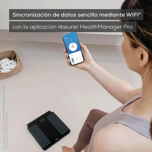 Balanza Digital Bioimpedancia Bluetooth Wifi Beurer Bf 990
