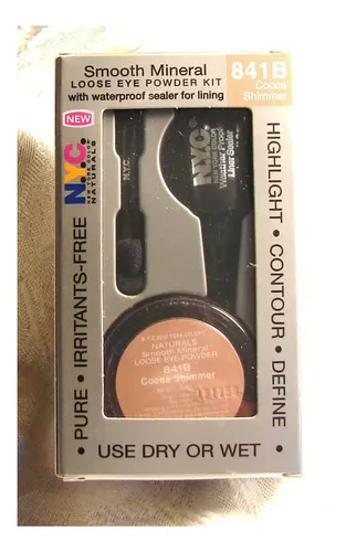 Polvo Suelto Mineral Para Ojos Nyc Smooth Cocoa Shimmer 841b