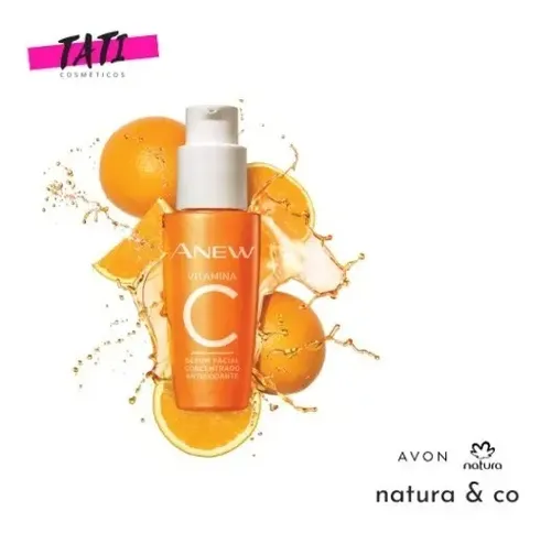 Serum De Vitamina C Y Ácido Hialurónico Anew Lidherma Avon
