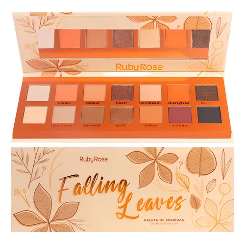 Ruby Rose Paleta 14 Sombras De Ojos Falling Leaves