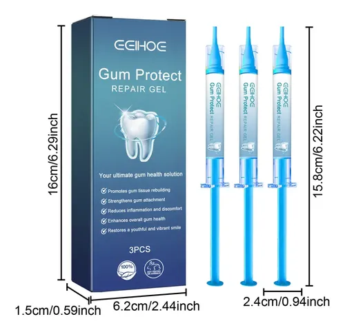 / Un Gel Reparador De Dientes Repara Las Encías Hinchadas Y