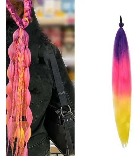 Peluca De Coleta, Extensión De Cabello, Coleta Larga, C39