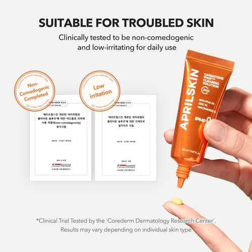 Aprilskin-solución Limpiadora Carrotene Ipmp. Acné-manchas.