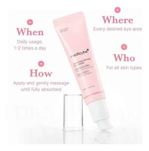 Medicube Sérum Ojos Pdrn Péptidos Antiarrugas 30ml Coreano
