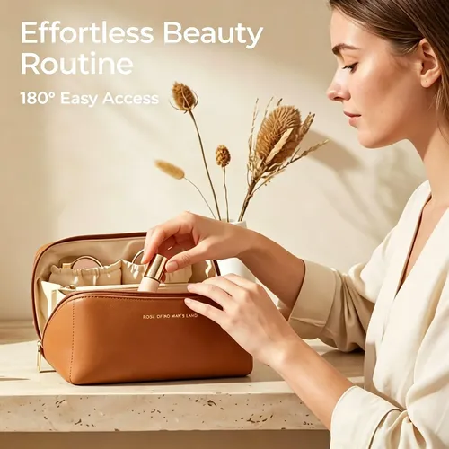 Neceser Maquillaje Multicompartimentos Gran Capacidad Viajes