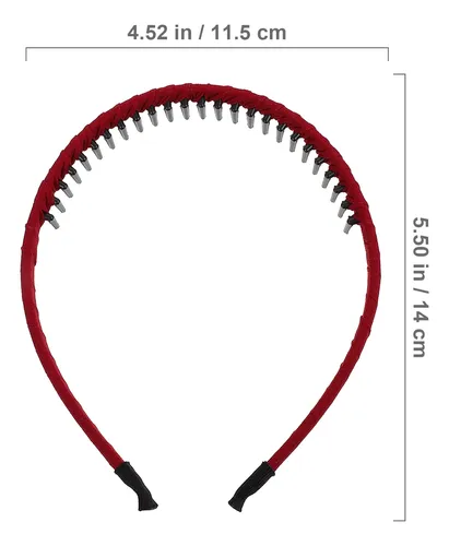 8pcs Stylish Teeth Comb Hair Hoop Hair Accessories For Girls Mixed