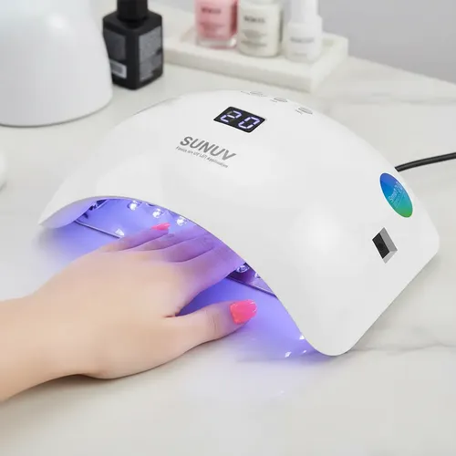 Cabina Uv/led Sun 48w Sensor Y Timer Uñas Gel Esmaltado Semi