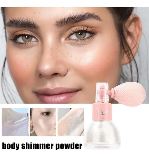 R! Spray De Glitter Para Cabello Y Cuerpo 7g Iluminador~