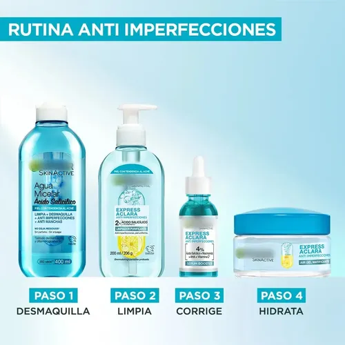 Cuidado Acne+aclara: Resultados Rápidos En Imperfecciones
