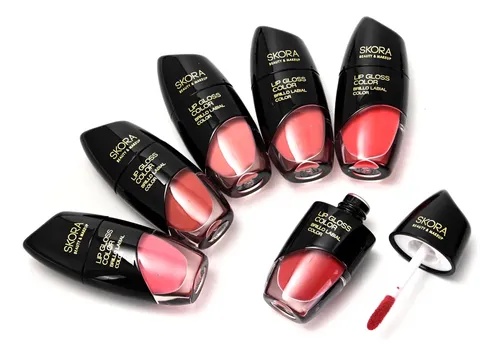 Lipgloss Brillo Color De Labios Matte Skora X 24 Unidades