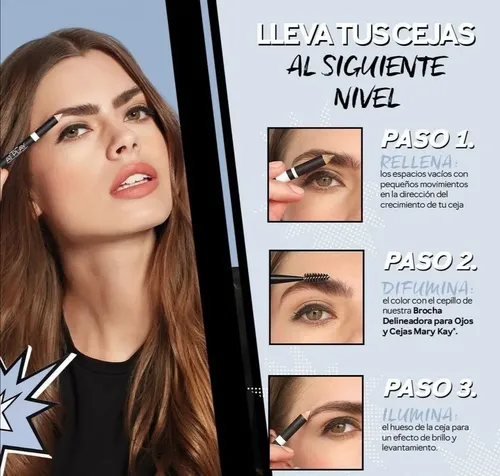 Lapiz Duo Para Cejas Mary Kay At Play Cool Blonde