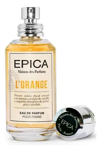Epica L’Orange Eau de Parfum Mujer 50ml Oriental Floral Argentino