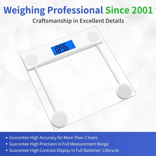 Báscula De Baño Digital Homebuds De Alta Precisión De 182 Kg