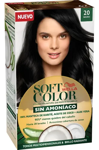 Kit Tintura Wella Professionals Soft Color Negro