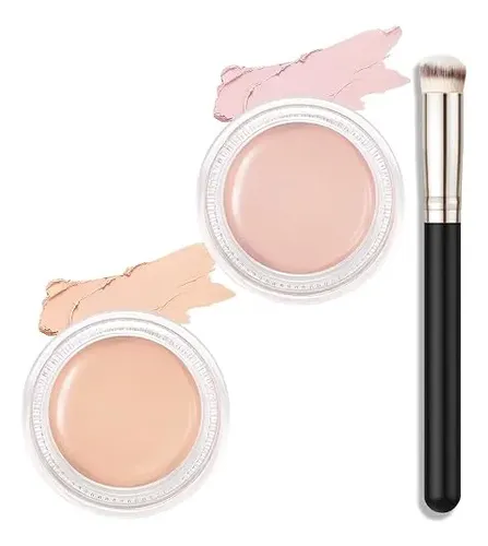 Kaely Corrector Crema Cobertura Total Paleta Con Brocha 12