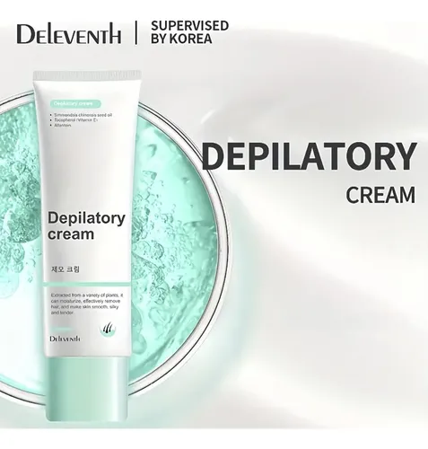Crema Depilatoria Corporal 30ml Piel Lisa Rapida Absorcion