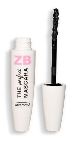 Máscara de Pestañas Zaira Beauty The Perfect Mascara Negra Voluminizadora a Prueba de Agua