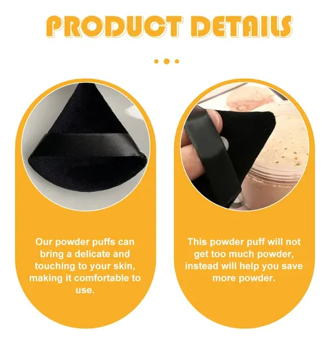 10 Almohadillas De Maquillaje Cómodas En Polvo Facial Para M