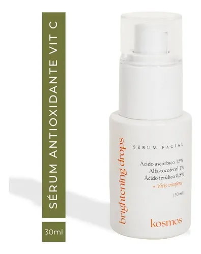 Sérum Brightening Kosmos Vitamina C Pura Para Manchas Y Glow