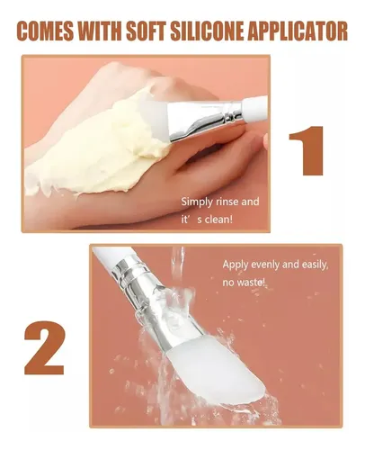Mascarilla Facial Con Arcilla Y Cúrcuma Y Vitamina C De Ik,