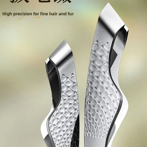 ~ Wide Mouth Eyebrow Tweezers 1.8 Cm