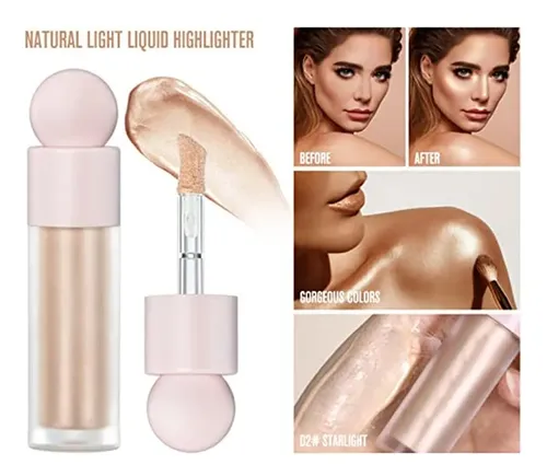 Iluminadores E Iluminadores Faciales Liquid Highlighter, Hi