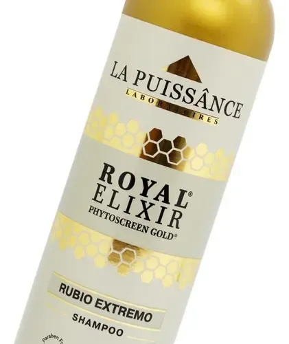 La Puissance Royal Elixir Shampoo Rubio Extremo X 300ml 3c