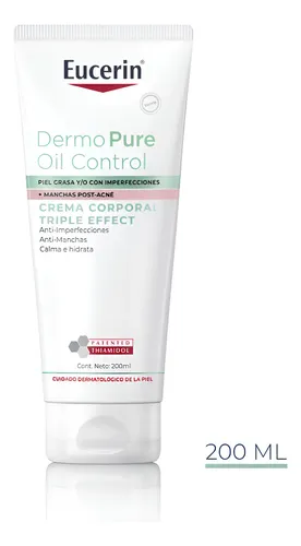 Eucerin Dermopure Triple Effect Crema Corporal Para Piel Gra