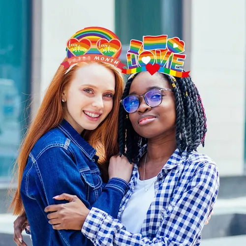 Accesorios Para El Cabello Tocado Del Orgullo Amor E