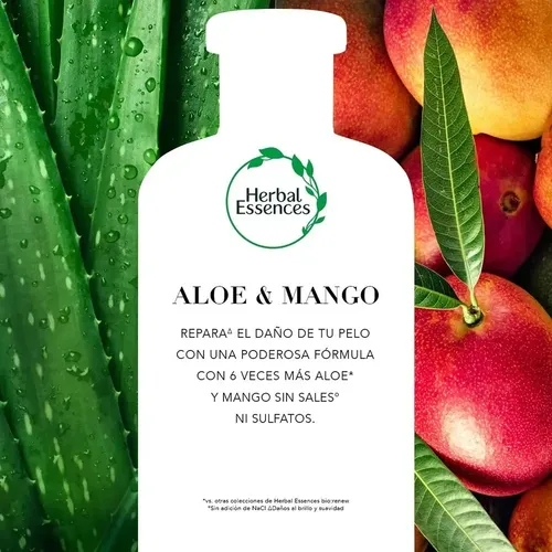 Shampoo Herbal Essences Aloe Y Mango 400 Ml
