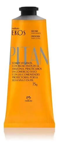 Crema Para Manos Hidratante Néctar Natura Ekos Pitanga De 75 Gr