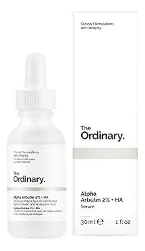 Sérum The Ordinary Alpha Arbutin 2% + Ha, 30 ml, para imperfecciones